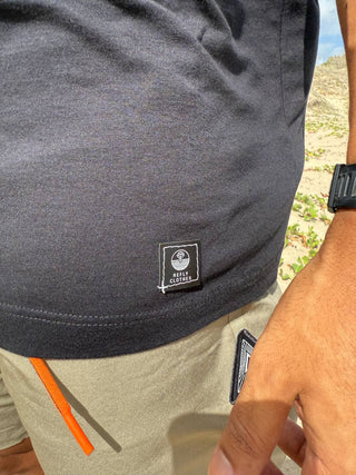 Camiseta Kite Pocket (Zéfiro 005) - Upcycled Material Detail