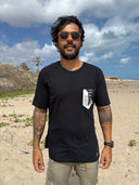 Camiseta Kite Pocket (Zéfiro 001) - Texture Close-up