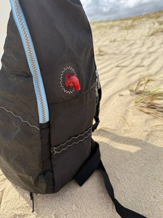 Mochila Upcycled - CORE (Bora 002) - Back View