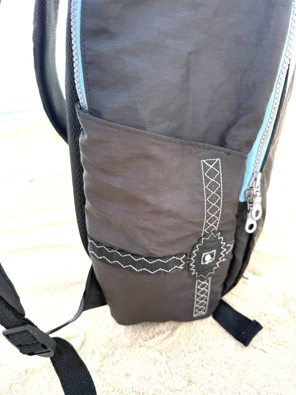 Mochila Upcycled - CORE (Bora 002) - Upcycled Material Detail