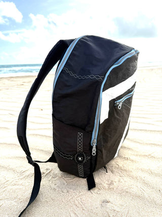 Mochila Upcycled - CORE (Bora 002) - Texture Close-up