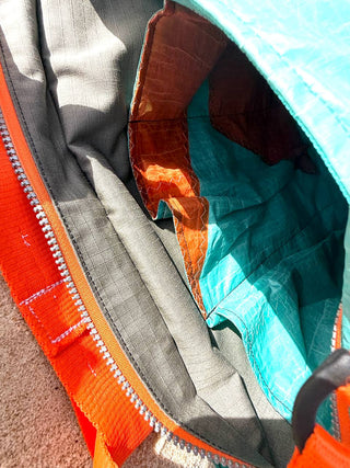 Bolsa de Praia Reciclada (Levante 005) - Back View