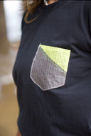 Camiseta Kite Pocket (Zéfiro 015) - Upcycled Material Detail