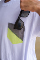 Camiseta Kite Pocket (Zéfiro 014) - Texture Close-up