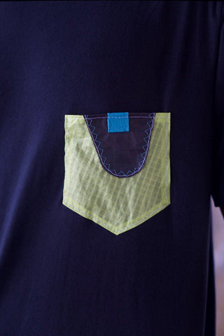 Camiseta Kite Pocket (Zéfiro 010) - Texture Close-up