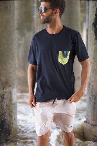 Camiseta Kite Pocket (Zéfiro 010) - Upcycled Material Detail