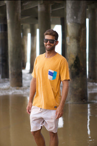 Camiseta Kite Pocket (Zéfiro 007) - Texture Close-up