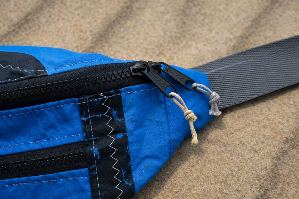Pochete de Kite - NORTH (Pampero 108) - Upcycled Material Detail